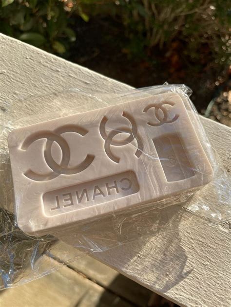 chanel silicone mold|Chanel resin mold.